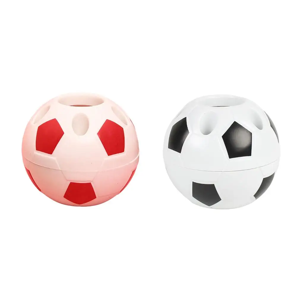 Scatola portaoggetti a forma di calcio per portapenne per organizer da ufficio