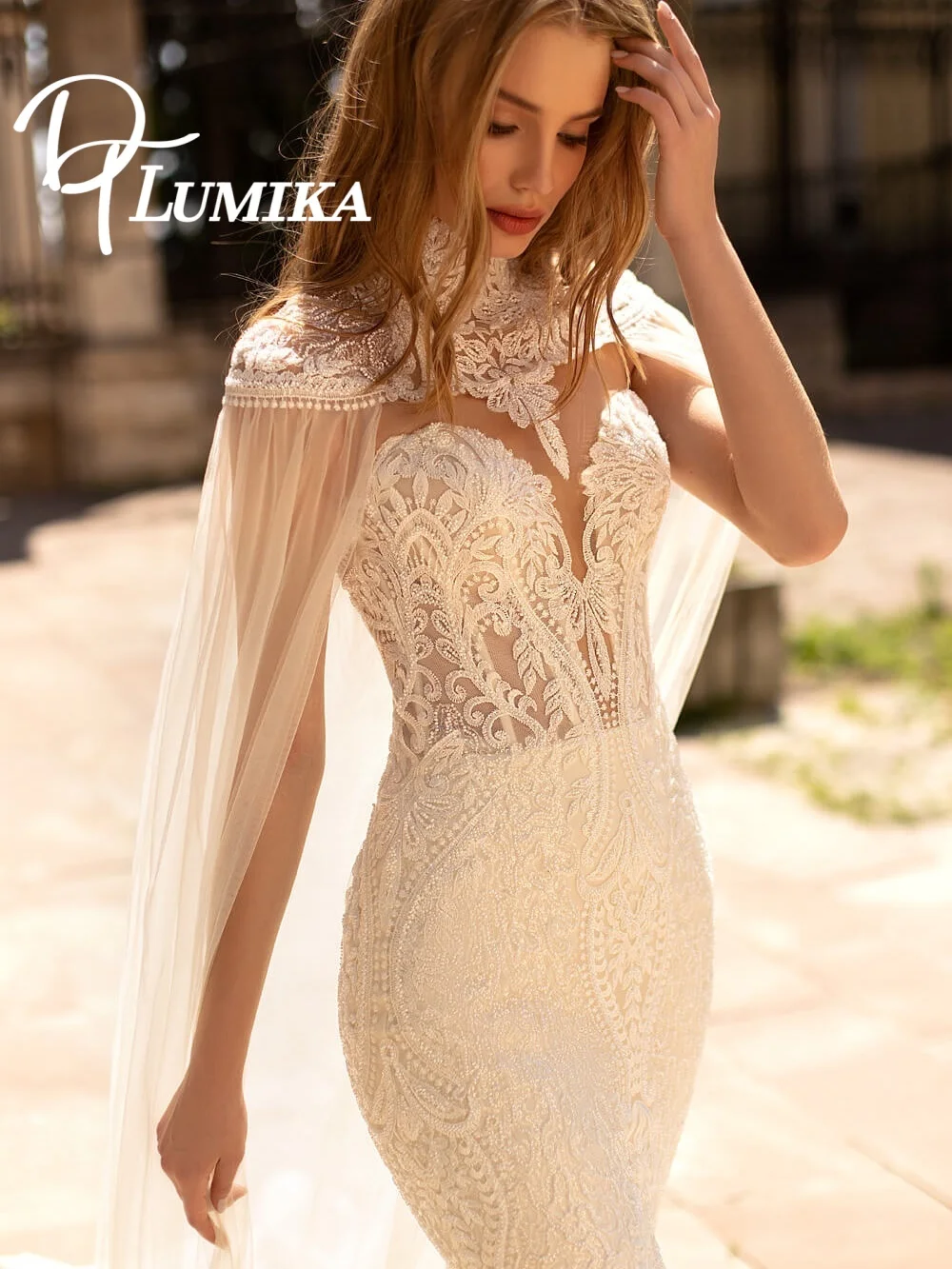 

Романтическое свадебное платье с аппликацией 2026, свадебное платье с 3D-вышивкой бисером, сверкающее, фасон А-силуэт, с длинными рукавами, длиной в пол