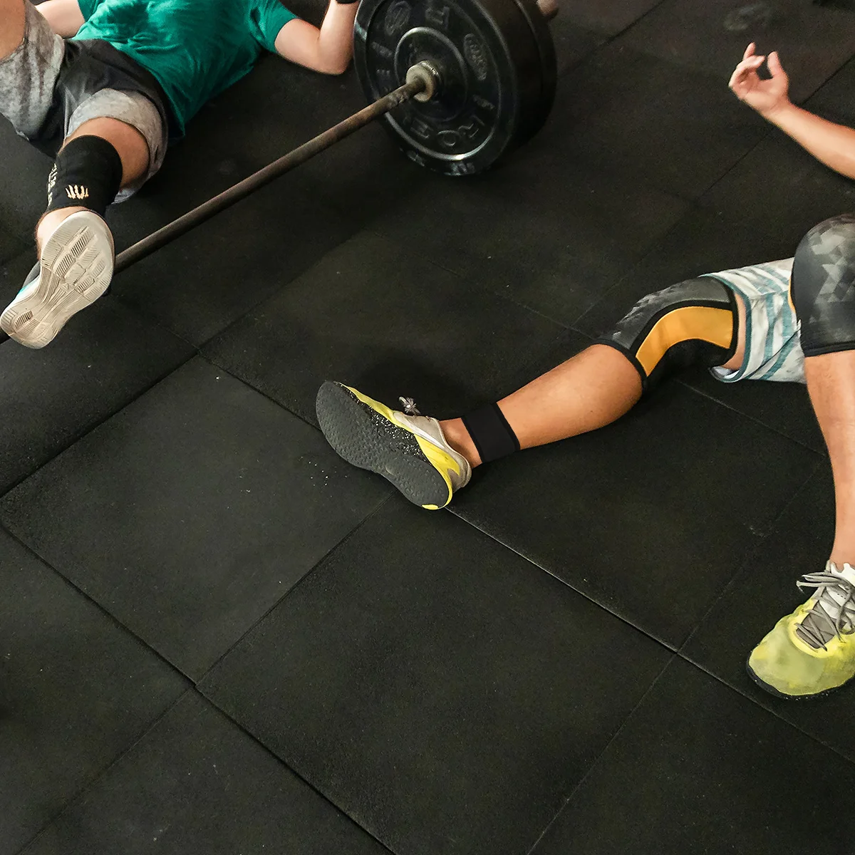 

2pcs Ankle Straps For Gym Weightlifting Leg Workouts Abs Exercises Tool Double Ring Resistance Band Fitness Padded