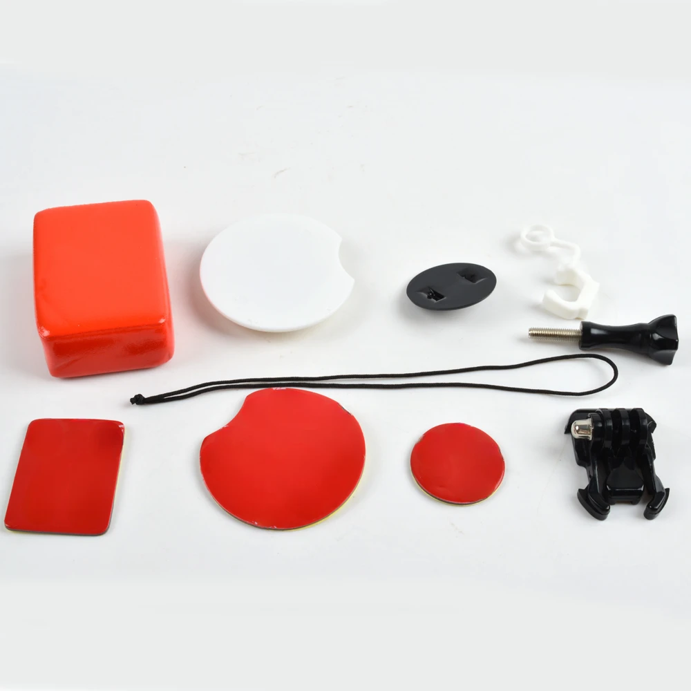 อุปกรณ์เสริมสำหรับกล้อง Go Pro Surf ชุดขยายกระดานโต้คลื่น + ลอยพร้อมสติกเกอร์กาว 3 ม.สำหรับ GoPro HERO YI SJ XIAOMI