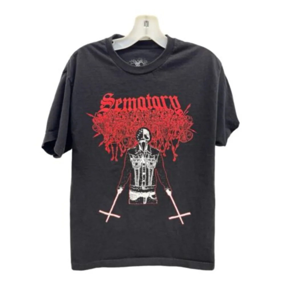 جديد مسكون هيل Sematary Ghost Mountain 4 فارس تي شيرت الرجال النساء خمر أزياء القطن الأعلى #2