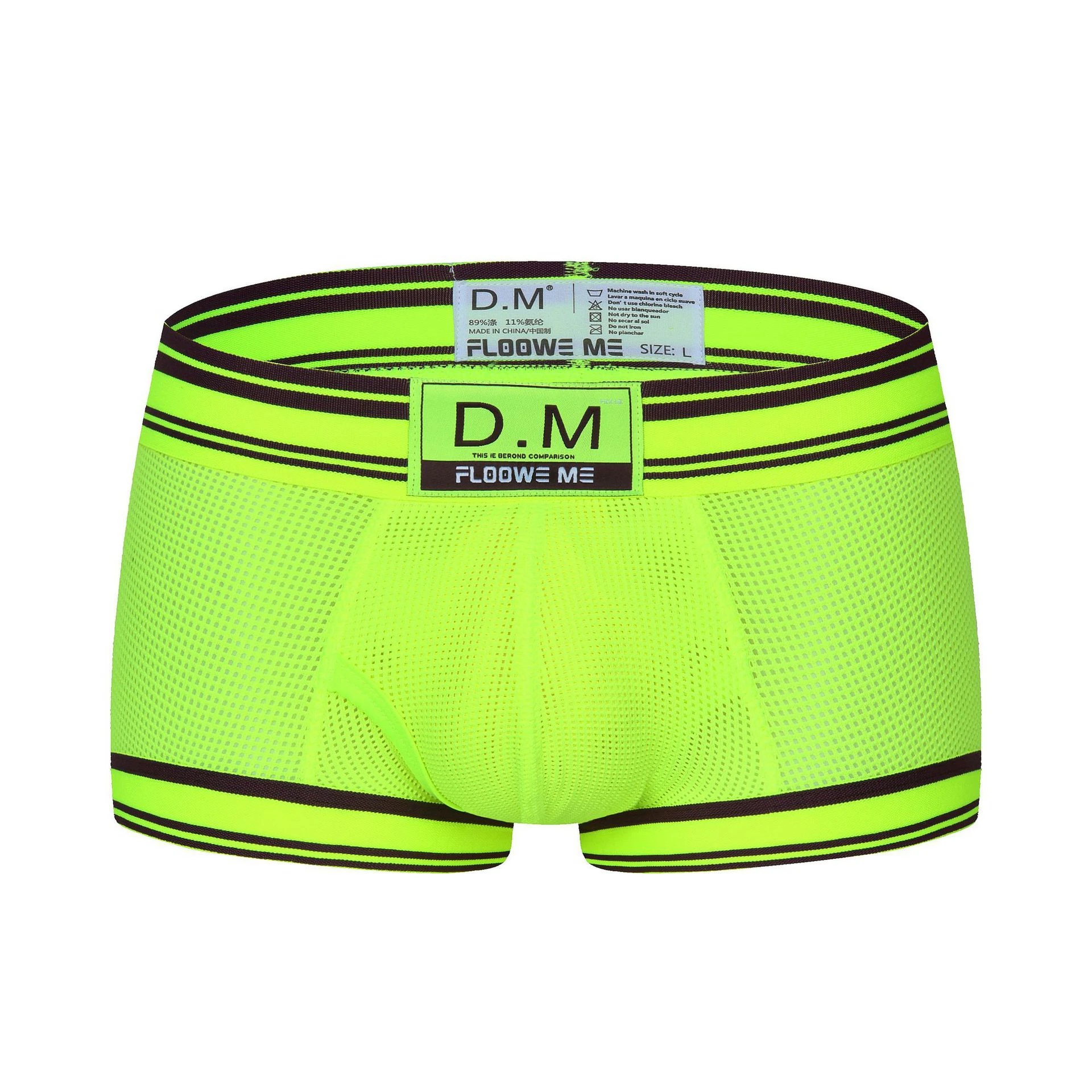 

Men's Underwear Low Waist Pants Summer Sexy Fashion Boys Shorts Sports Breathable Mesh Shorts
