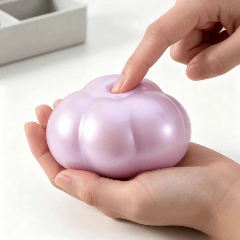 Cute Slow Rising Reduce Pressure Cloud Shape Slow-Rebound Cloud Squishy Soft Stretch Squeezable Sensory Anxiety Reduce