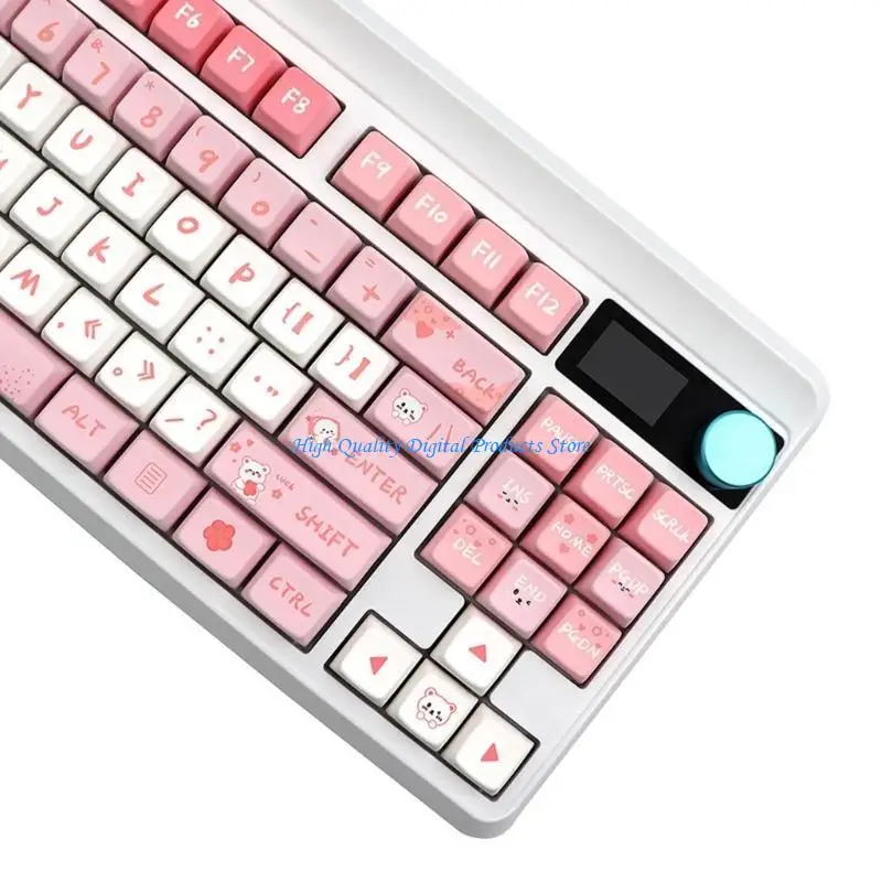 U2JE 146 Dye Sublimation KeyCap Conjunto teclados mecánicos PBT gruesos