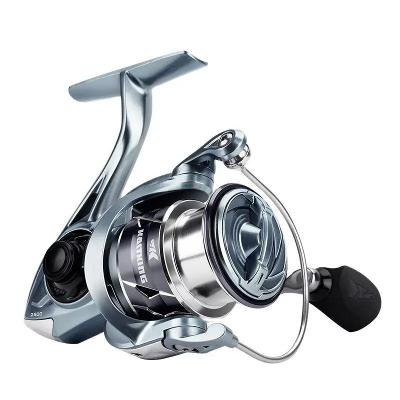 

Angry Shark Spinning Fishing Reel, 7kg Max Drag, 10 + 1 Ball Bearings, All-metal Carbon Fiber, Saltwater Fishing Coil