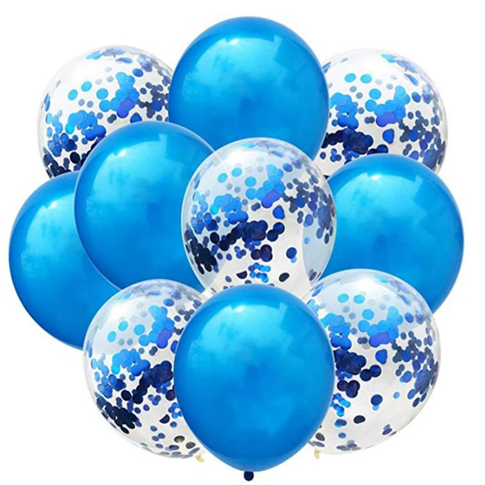 Set di palloncini a elio Festa di San Valentino Matrimonio Addio al celibato Set rosa 10 pezzi Palloncino in lattice verde da 12 pollici 5x