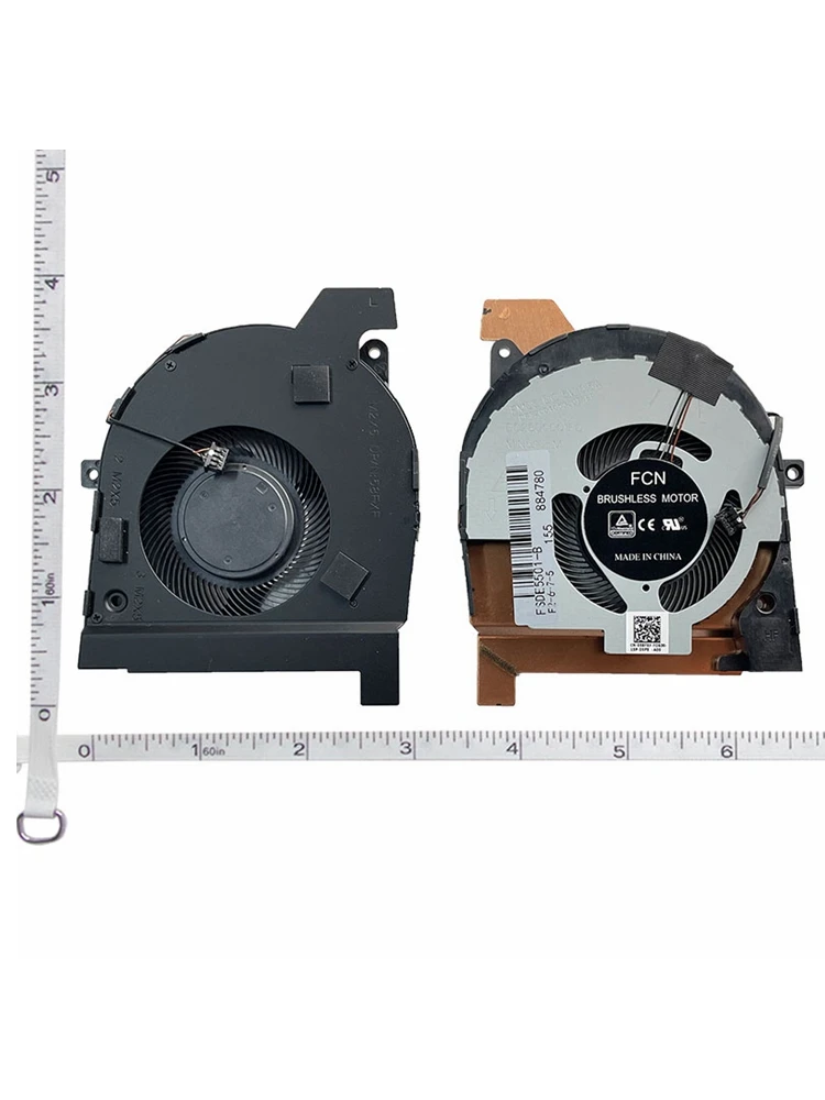 Wentylator procesora laptopa do DELL Latitude 5501 5511 precyzja 3541 3551 P80F CVMC1 0CVMC1 DC28000NXSL EG50060S1-C440-S9A DC5V 0.40A 4Pin — zdjęcie produktu 4