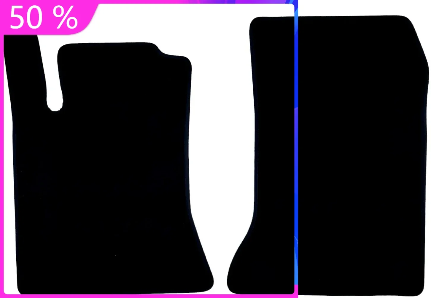 

Secure Front Car Floor Mats Velour For Mercedes GLA X156 2013 to 2019 Waterproof Carpet Liners 2pcs