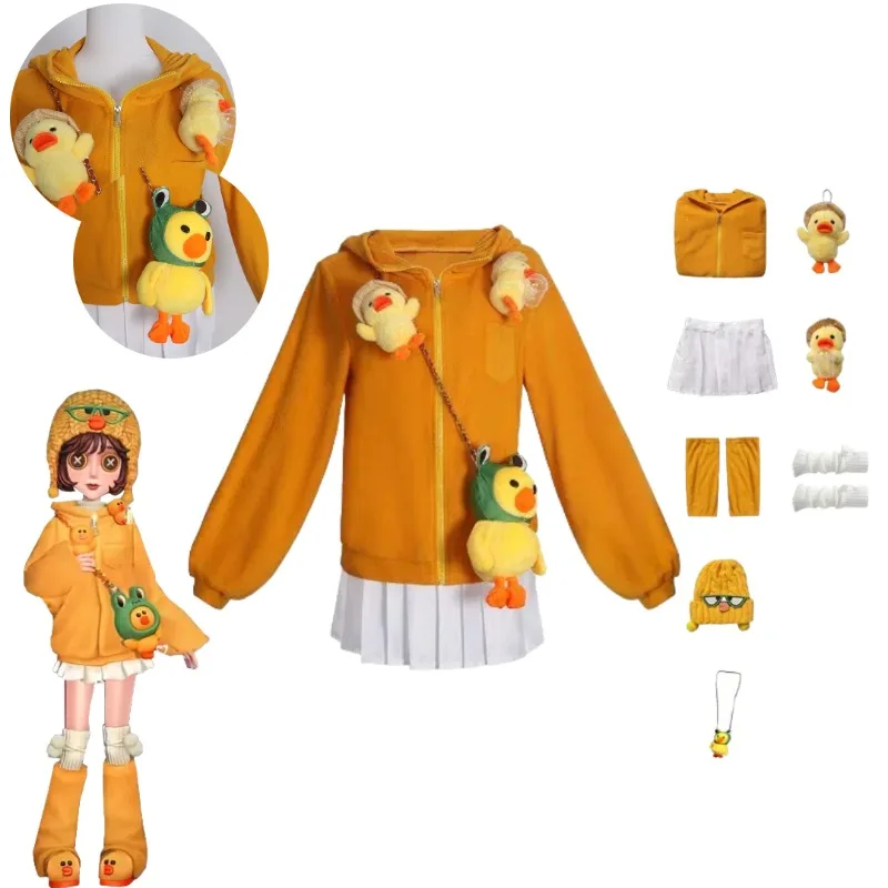 

Identity V Tracy Reznik Косплей Костюм Механик Салли Каваи Пальто с Капюшоном Юбка Униформа Костюм для Женщин Хэллоуин Вечерние Наряды