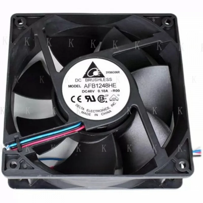 

C FOR Delta AFB1248HE 12038 48V 0.18A 12CM Industrial Computer Cooling Fan