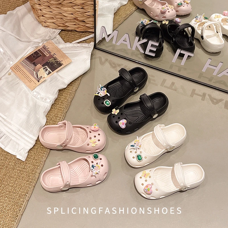 Girls Sandals Sweet Hollowed-o - Kids Outdoor Outfit recension och pris