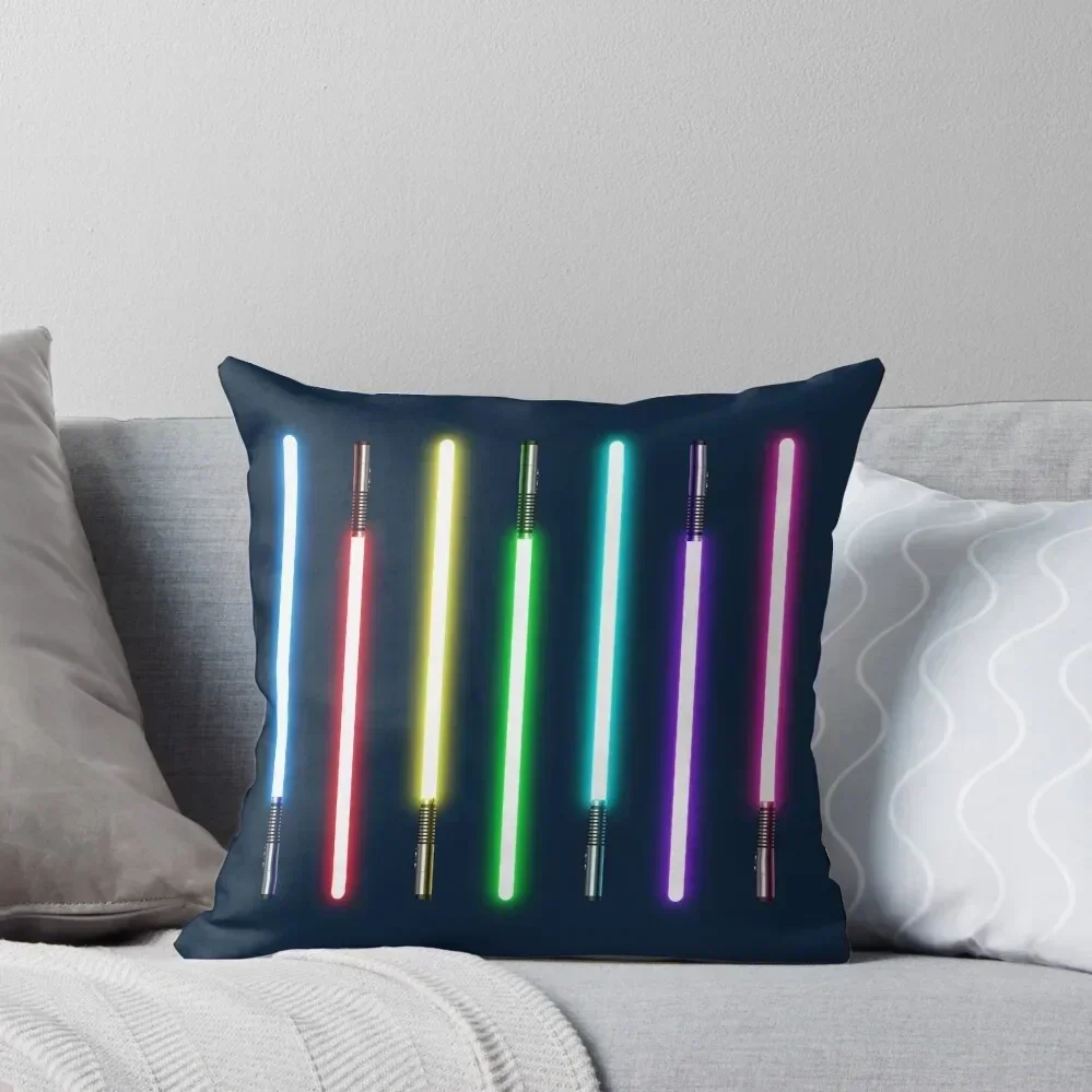 

lightsaber Throw Pillow Cushion Covers For Living Room home decor items Anime Marble Cushion Cover pillow