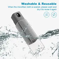 Microfiber Screen Cleaner Spray Bottle Set Mobile Phone Ipad Computer Microfiber Cloth Wipe Iphone Cleaning Glasses Wipes 4