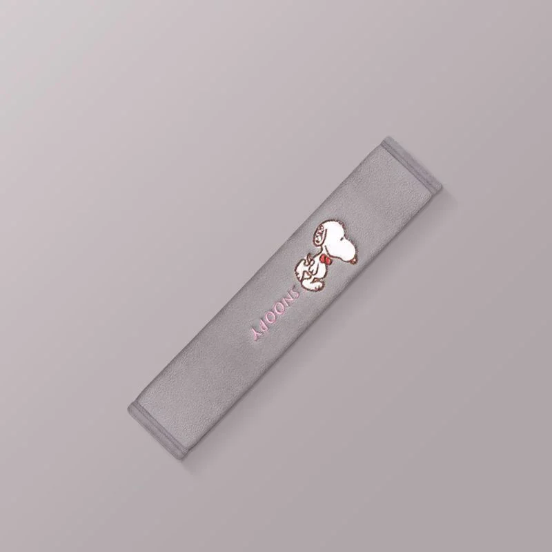 2 قطعة سنوبي غطاء حزام مقعد السيارة الكرتون أفخم حزام أمان السيارة وسادة العالمي السيارات الاطفال الكتف وسادة حامي السيارة الداخلية