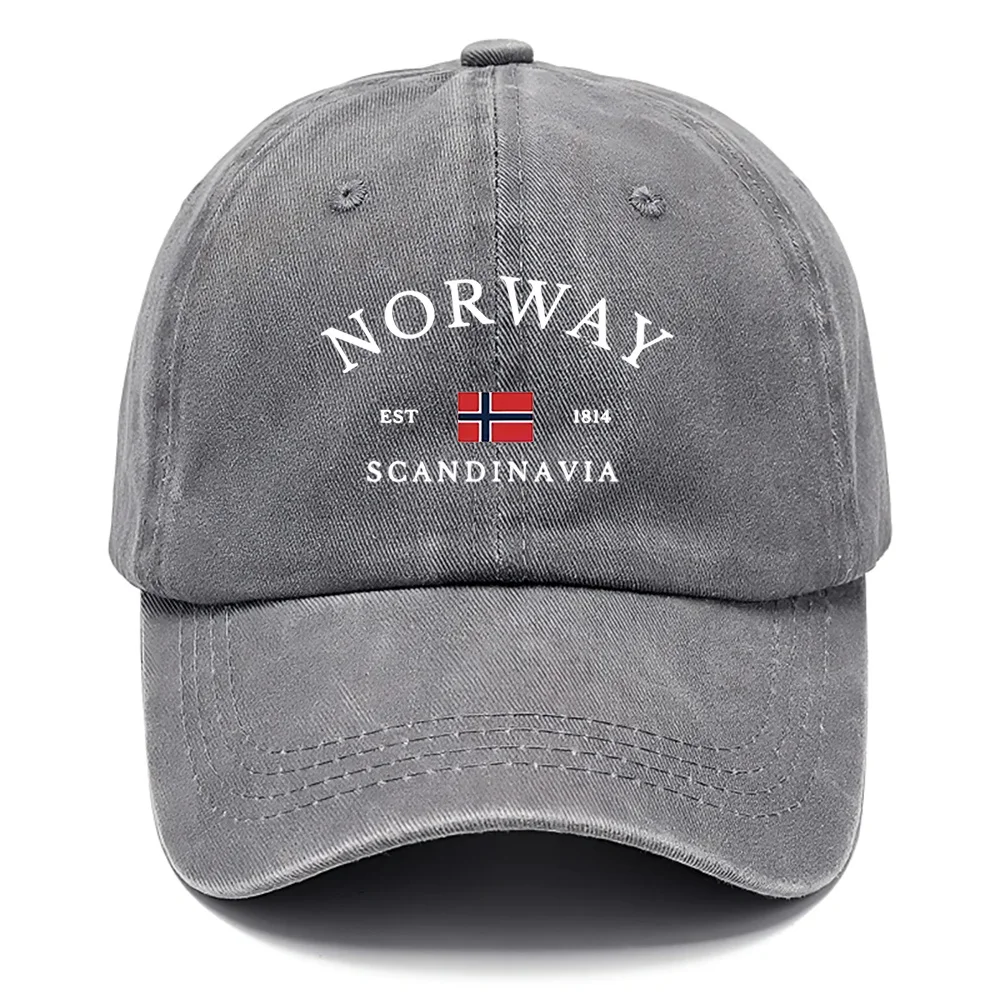 

A Norway-Style Hat, a Classic Design for Men, a Washed for 2025, Baseball, Adjustable DAD Hat, Suitable for Women And Men, Perfe