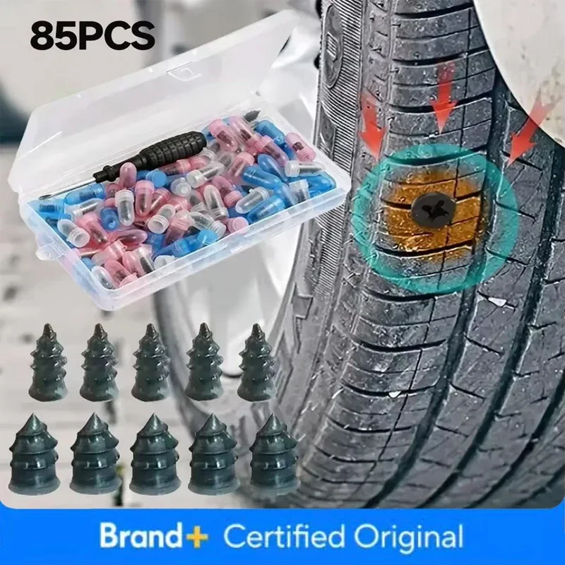 Universal Vacuum Car Tyre Repair Rubber Nail Tire Repair Nail Rubber Screw Tools Car Patch Puncture Repair Rubber Amagi