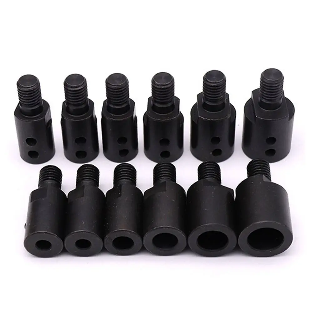 5mm~14mm Angle Grinder Accessories Mandrel Convert Connecting Rod M10 Adaptor Screw Coupling Shaft Saw Blade Connector