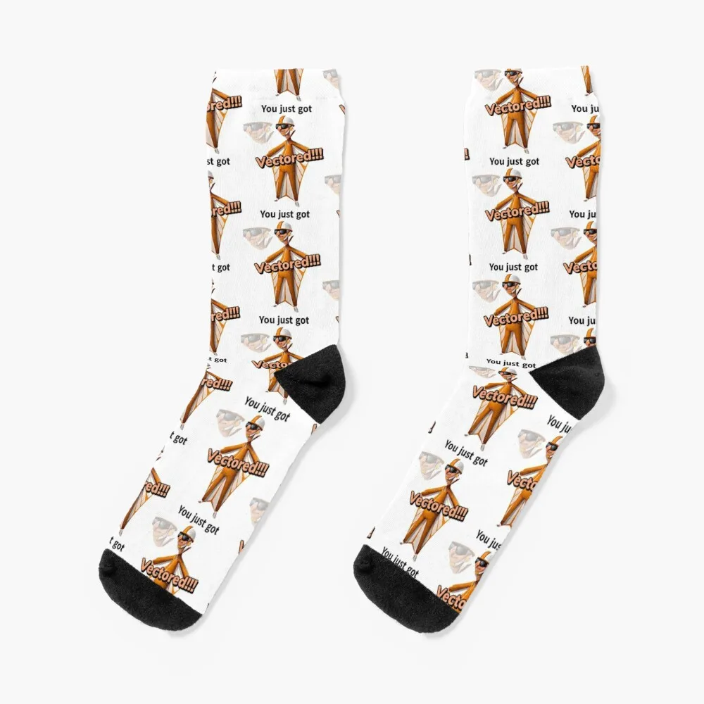 

You Just got vectored Socks hip hop christmas gift luxury shoes Socks For Women Men's