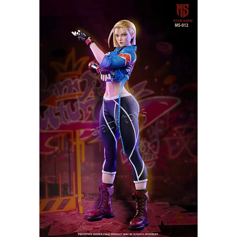 

Коллекционная подвижная фигурка Starman 1/6 MS-012 Starman Kami Female Agent Blue Bee, готовая к отправке, аниме-модель, игрушка, подарок