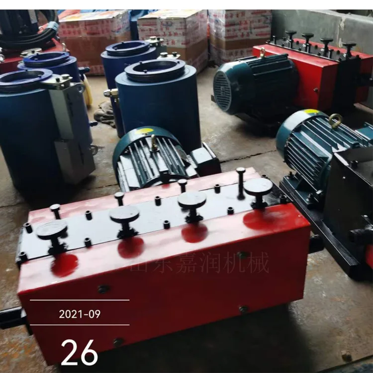 HCY Steel strand threading machine, bridge traction conveyor, frequency conversion speed regulation threading machine