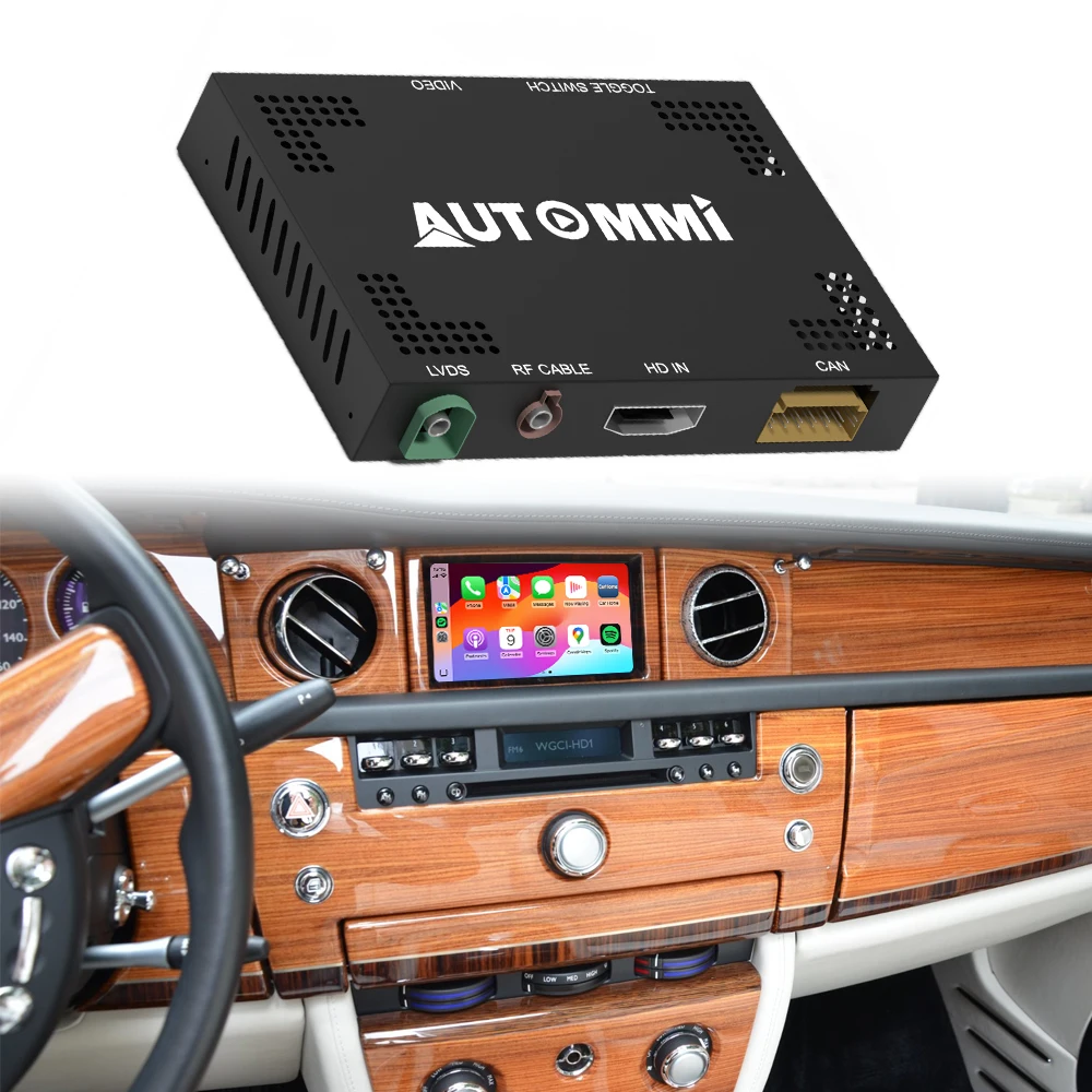 Phantom OEM Upgrade Wireless CarPlay Adapter Android Auto Decoder Module Interface Kit For 2009 - 2016 Rolls-Royce Phantom