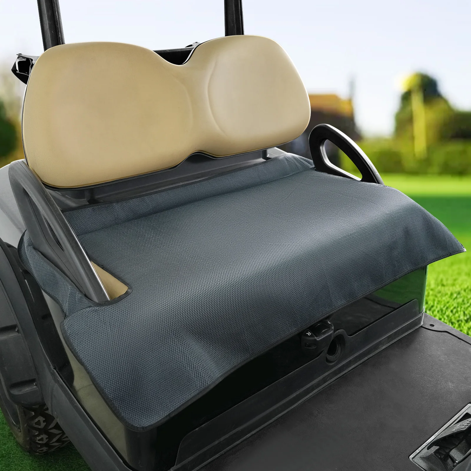 Golf Cart Universal Part Seat Cover Sandwich Fabric Blanket Cushion Cover Warmth & comfort Seat Blanket For Club Car EZGO