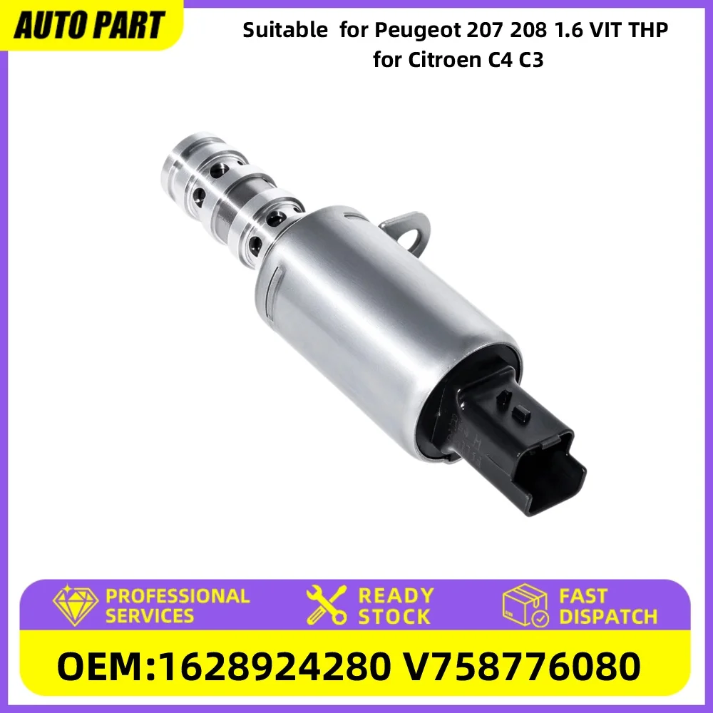 1628924280 V758776080 Cylinder head solenoid valve for Peugeot 207 208 1.6 VIT THP for Citroen C4 C3