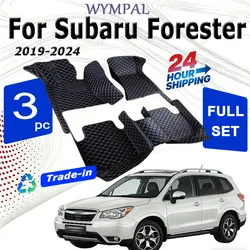 Car Floor Mats For Subaru Forester 2024 2023 2022 2021 2020 2019 Auto Interiors Covers Carpets Accessories Foot Waterproof Rugs