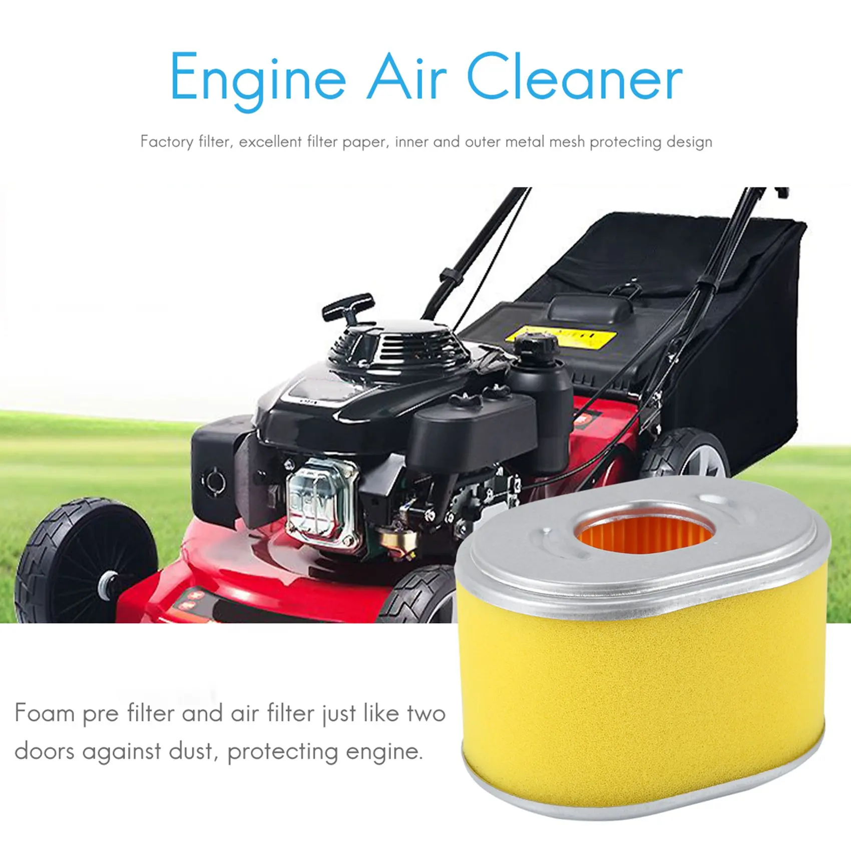 NIEUWE 2 Stuks 17210-ZE1-505 Luchtfilters Vervangen voor Gx120 GX160 GX200 GX140 Motor Luchtfilter