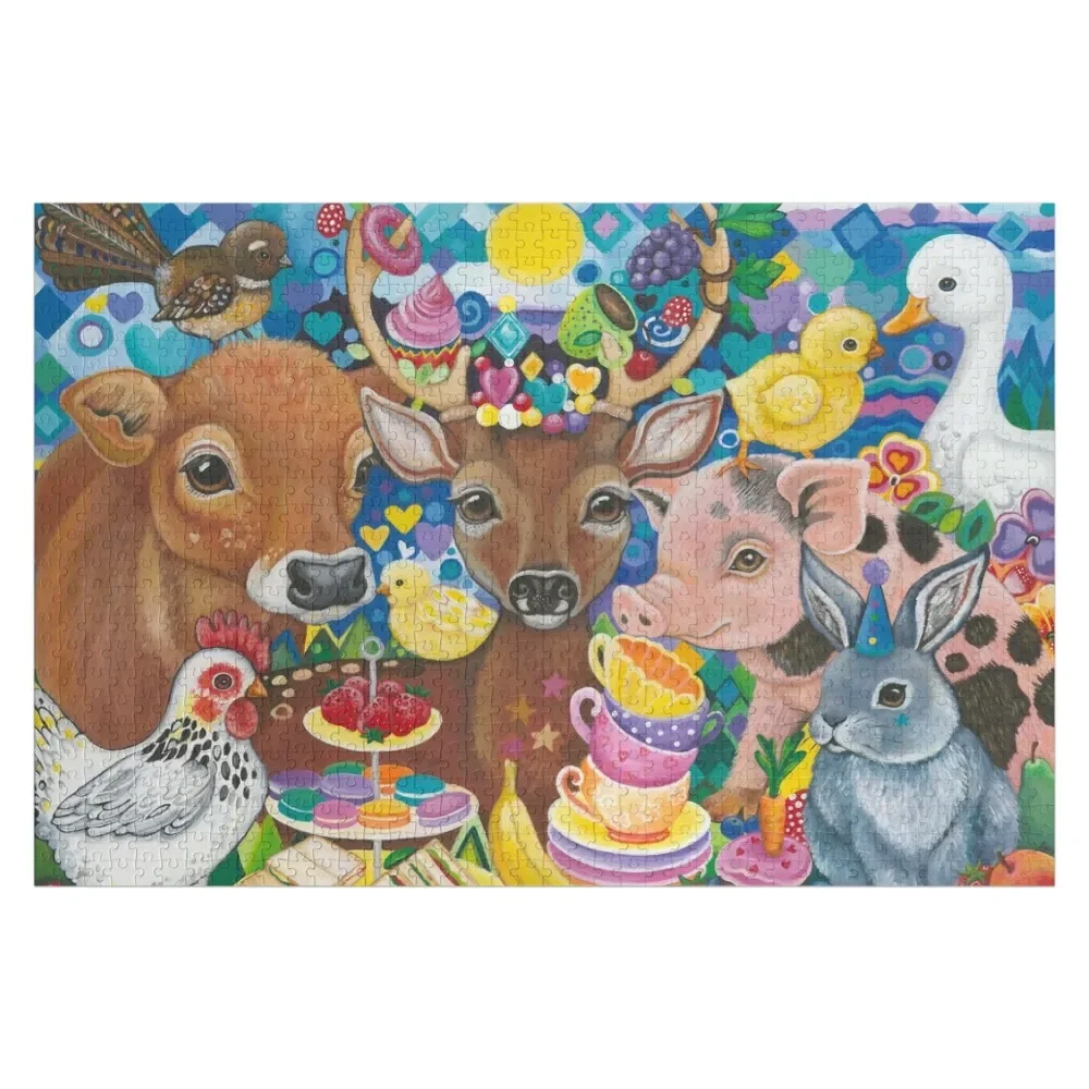 High Tea Jigsaw Puzzle Personalized Gifts Personalized Child Gift Puzzle