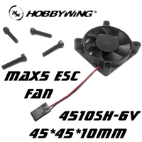 Original Hobbywing 8000RPM 6V FAN MP4510SH JR-3P 0.30A for EZRUN MAX5 200A ESC
