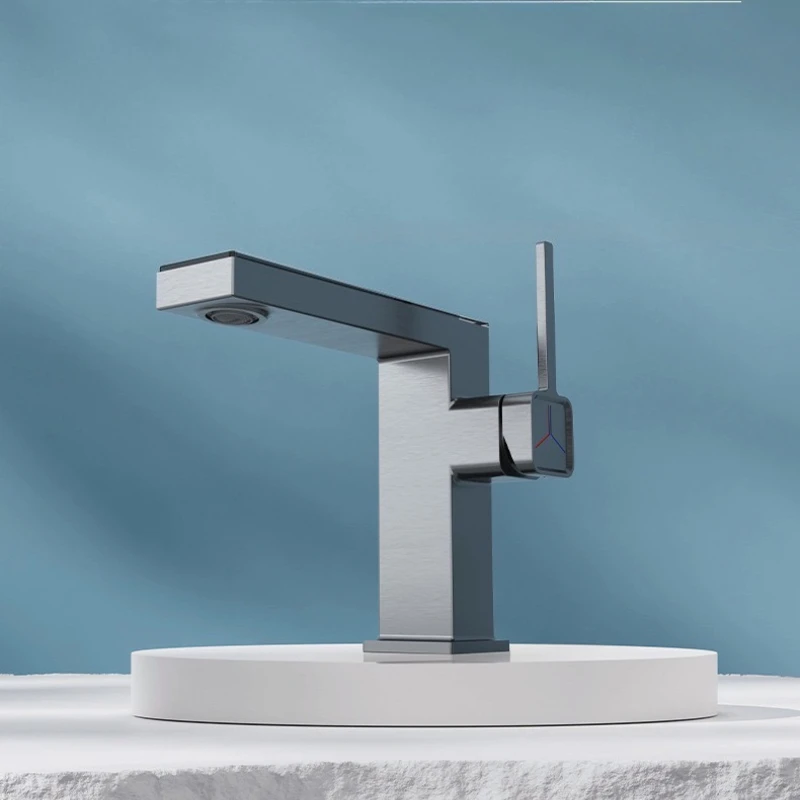 

Bathroom Faucet Intelligent Digital Display LED Basin Hot Cold Water Mixer Sink Tap Brass Washbasin Vanity