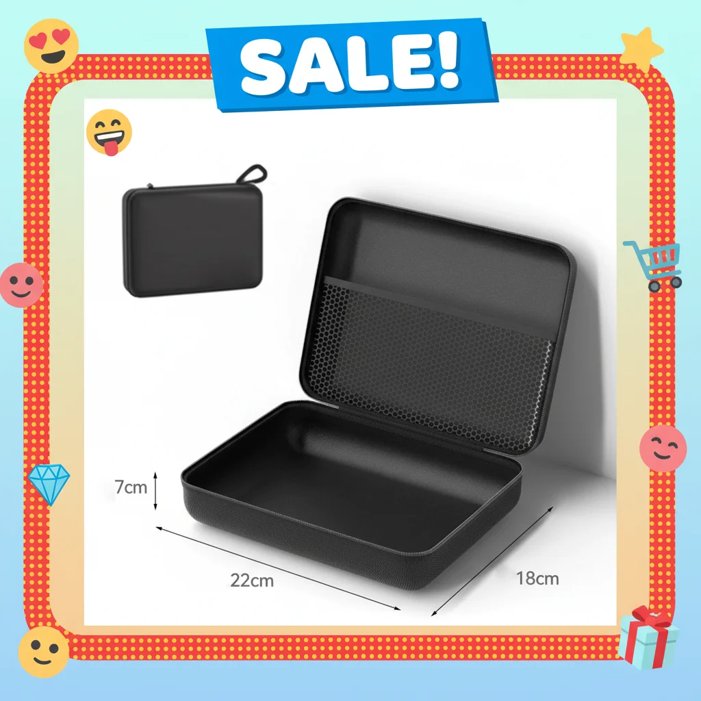 Car Storage Car Vacuum Cleaner Universal Protective Bag Storage Box Eva Hard Shell Digital Storage Box Carry Bag Tote Pouch New