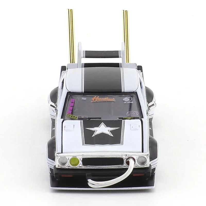 Xcartoys Pop Race 1/64 Skyline C210 Bosozoku Rampage Auto Legering Motorvoertuig Diecast Metalen Model Kids Xmas Cadeau Speelgoed Voor Jongens