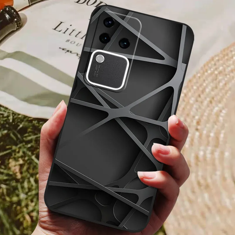 For Vivo V30 Pro V2319 Case Luxury Phone Silicon Back Cover For Vivo V30 V2318 V 30 VivoV30 V30Pro Cases Protective Shell Capas