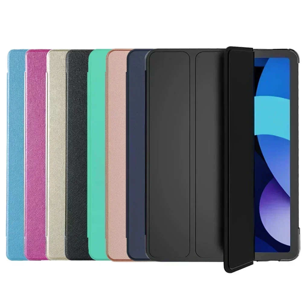 For Funda Samsung Galaxy Tab A8 10.5 A7 Lite A6 A 10.1 S6 Lite 10.4 10.5 9.7 8.0 8.7 Tablet Case Smart Leather Tri-Fold Cover