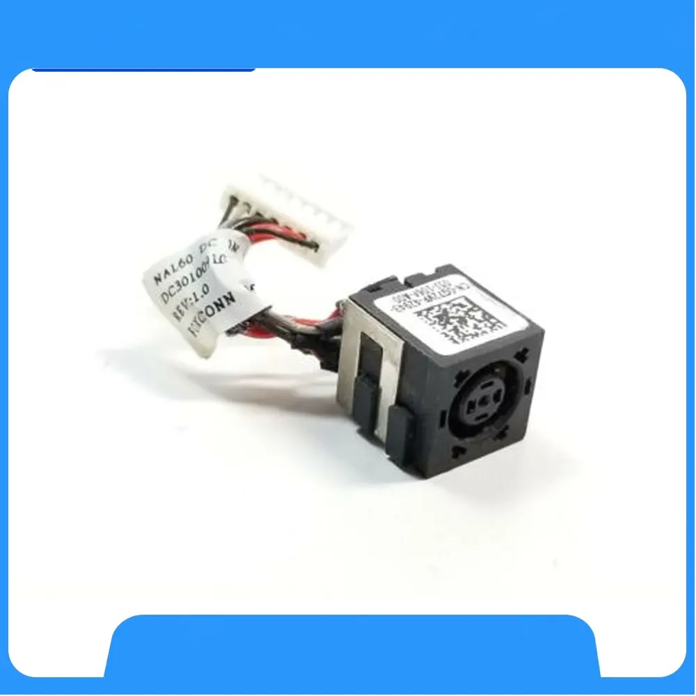لديل خط العرض E4300 E4310 PP13S محمول تيار مستمر موصل الطاقة جاك DC-IN شحن الكابلات المرنة 0G72VP DC30100AF0L DC30100910L
