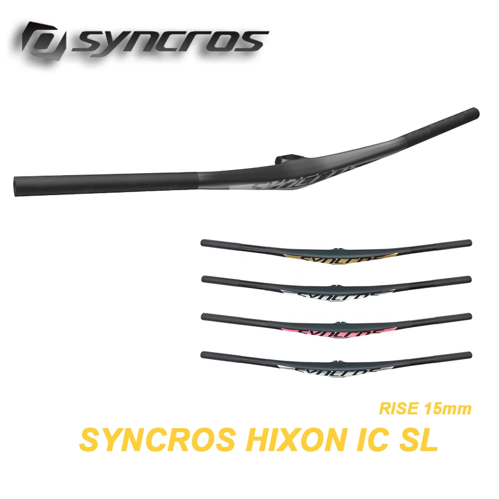 

SYNCROS HIXON IC SL RISE 15mm Mountain Handlebar High Strength Carbon Fiber Integrated Cockpit MTB Handlebar Superscript