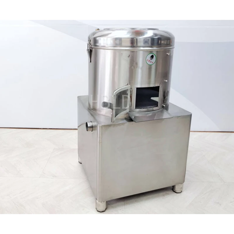 

HBLD Stainless Steel Potato Peeler, Electric Multifunctional Lotus Root And Horseshoe Fruit Cleaning And Peeling Machine