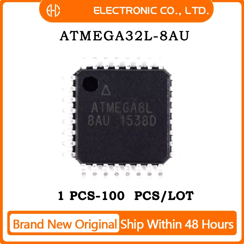 1PCS/10PCS/50PCS/100PCS ATMEGA32L-8AU IC MCU 8BIT 32KB FLASH 44TQFP Brand New Original IC Chip