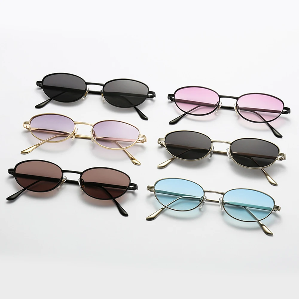 

Fashion Small Round Retro Sunglasses for Women Classical Vintage Punk Sun Glasses for Men Eyewear Outdoor Shades UV400 Очки