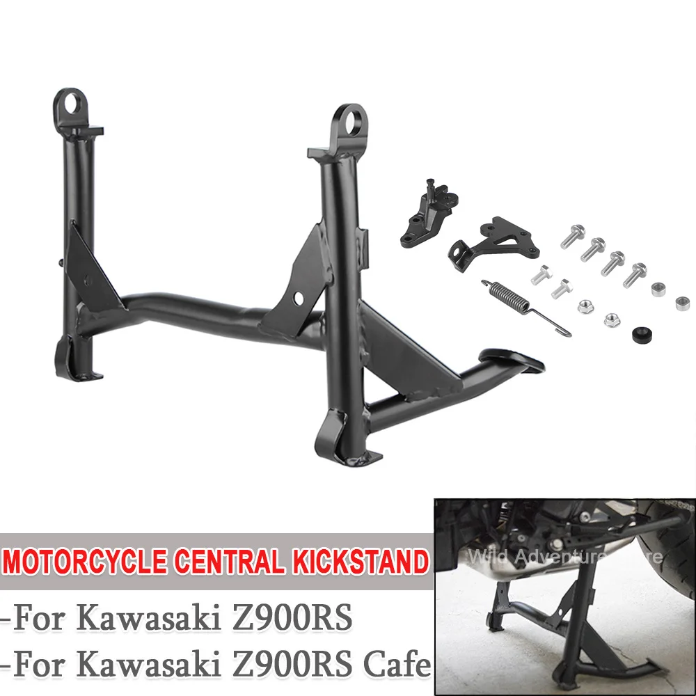 

Motorcycle Middle Kickstand For Kawasaki Z900RS/Z900RS Cafe 2018-22 Center Parking Stand Support Central Crutch Holder Bracket