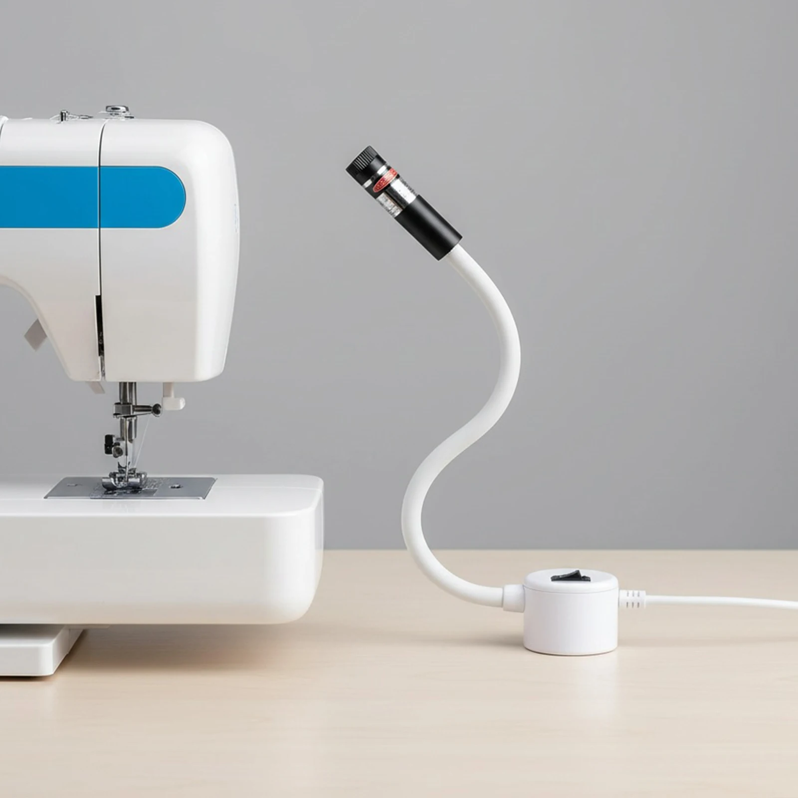 

Line Red Positioning Light with Adjustable Dot/Straight Line/Crosshair Light Magnetic Attachment for Straight Stitching