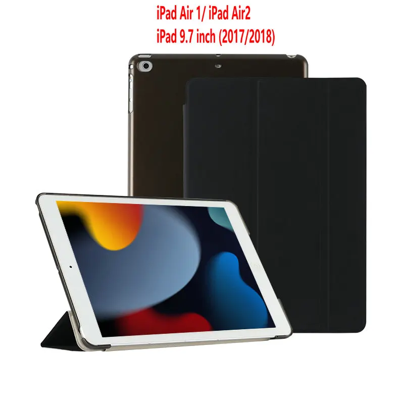 Smart Case for iPad 9.7 Inch 2017/2018 Wake Up & Sleep Cover for iPad Air 1 / Air2 A1893 A1954 A1822 A1823 A1474 A1475 A1476 