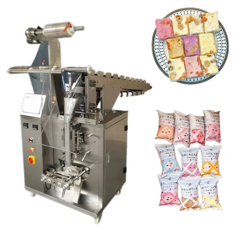 Automatic Vertical Granule Packing Machine 5 to 10kg Capacity for Nuts Rice Beans Biscuits Snacks Bag Packaging Industrial