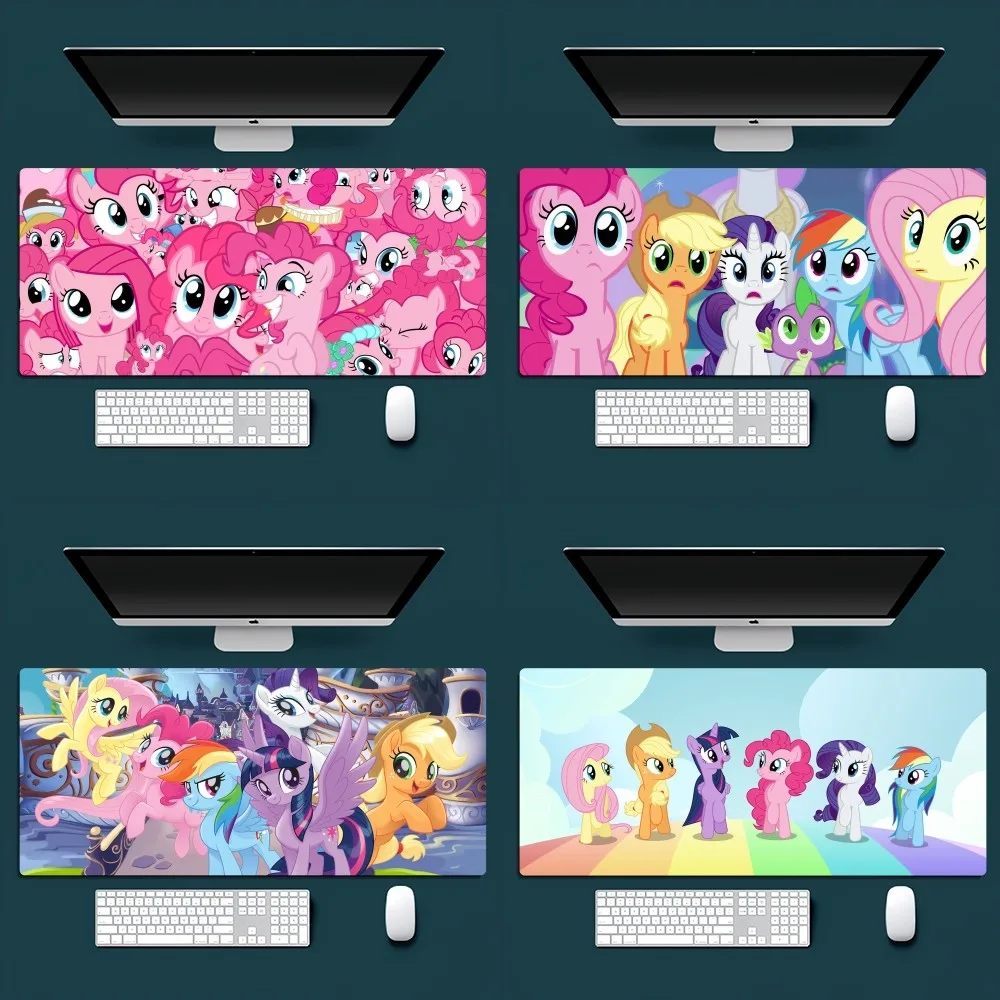 

Cartoon M-My L-Little P-Pony Cute Mousepad Office Small Large PC Computer Keyboard Mouse Game Rubber Anti-Slip Mice Mat Big