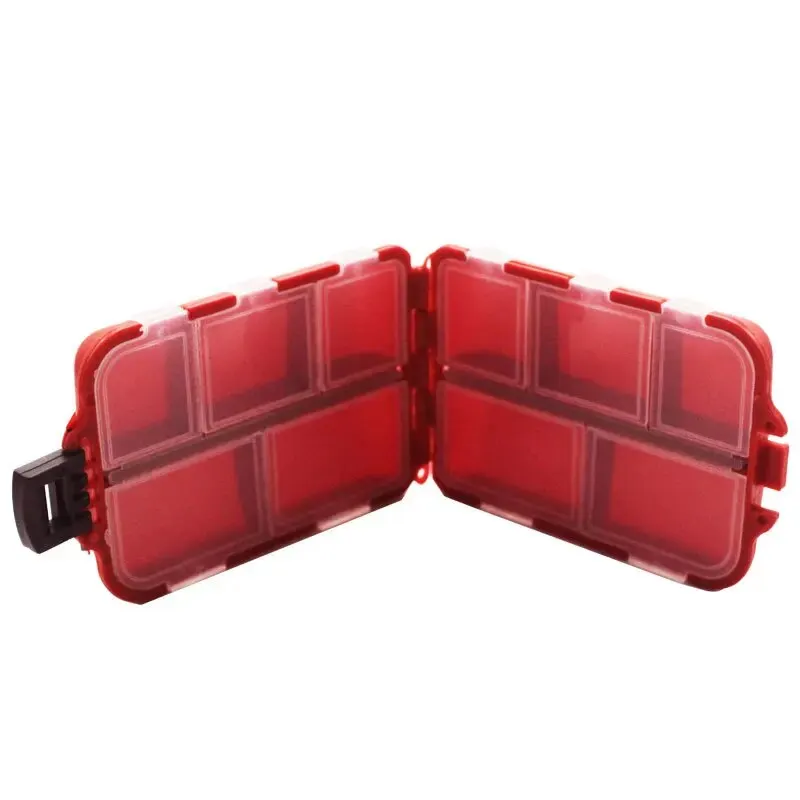 ABS Material Fish Accessories Box 38.5g Bait Box Portable Storage Box OEM and on Stocks 4 Color High Quality