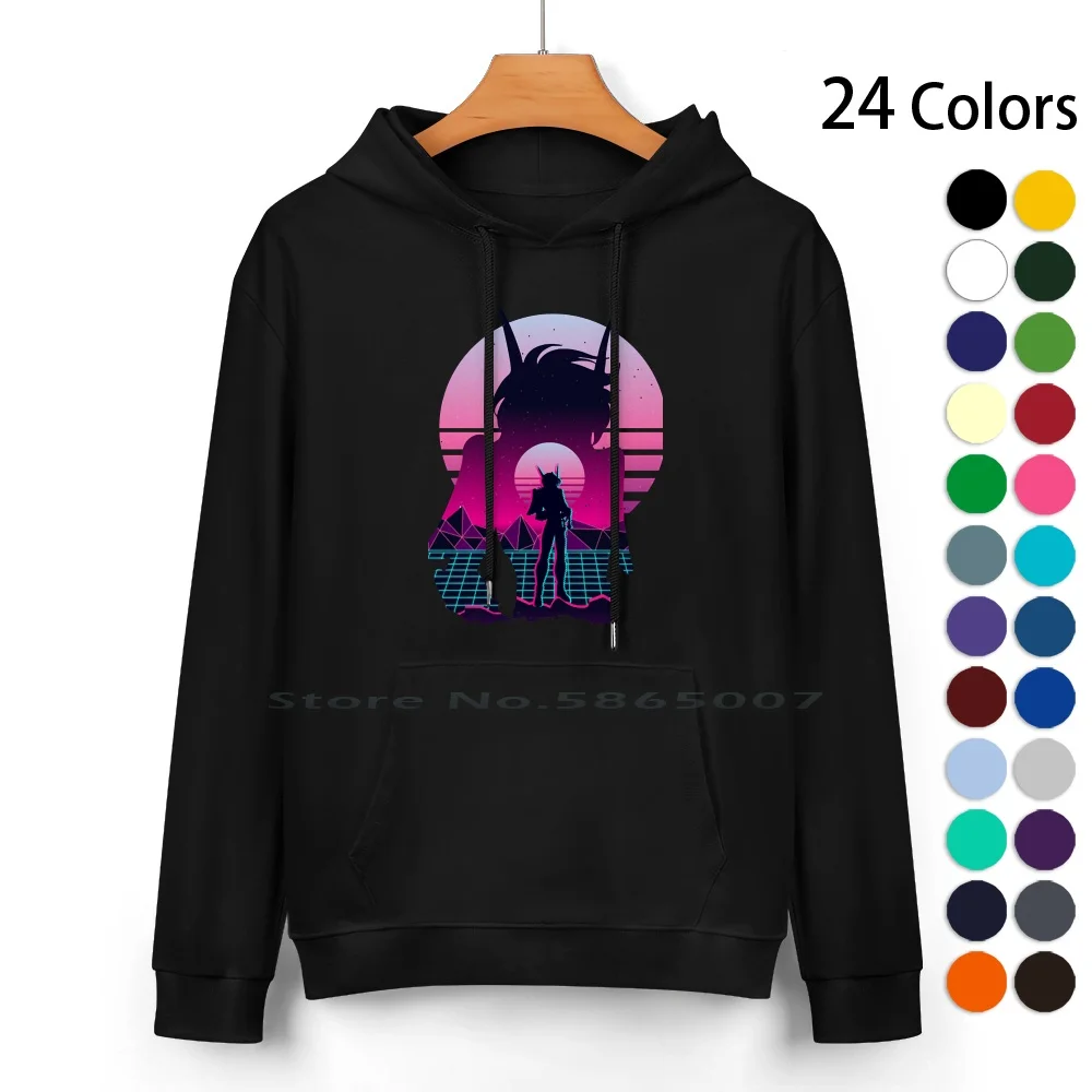 Andromeda Shun Pure Cotton Hoodie Sweater 24 Colors Andromeda Shun Cygnus Hyoga Sagittarius Aiolos Aquarius Camus Athena Saint