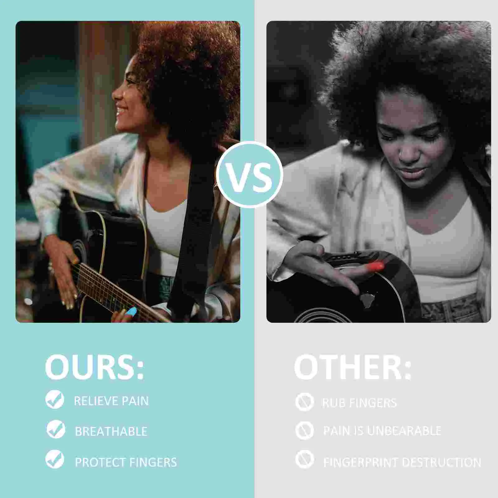 Rubber Finger Tips Guard Sizes Gel Finger Cots Anti Slip Silicone Finger Caps Finger Protectors