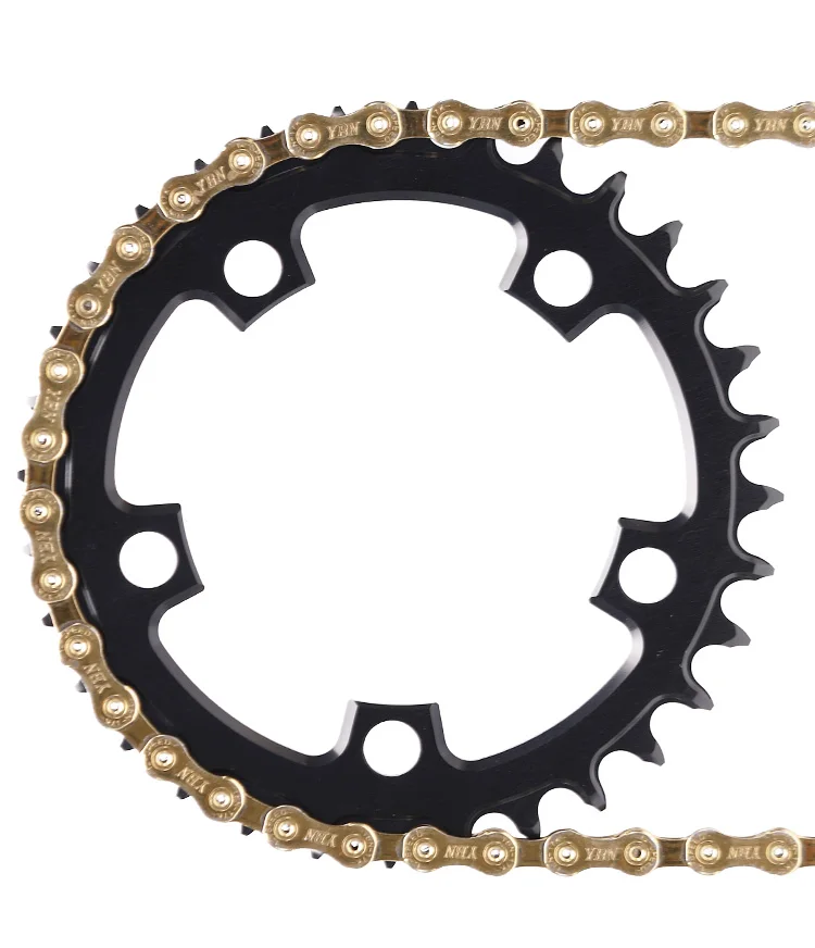 Fve Paws 32T/51g 94mm BCD 32T-46T Chainwheel 7076-T651 Narrow Wide Design Road Bike MTB BMX Chainring 94bcd